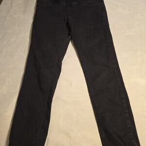 Cotton-On Maternity Super Stretch Over Belly Black Skinny Jeans.